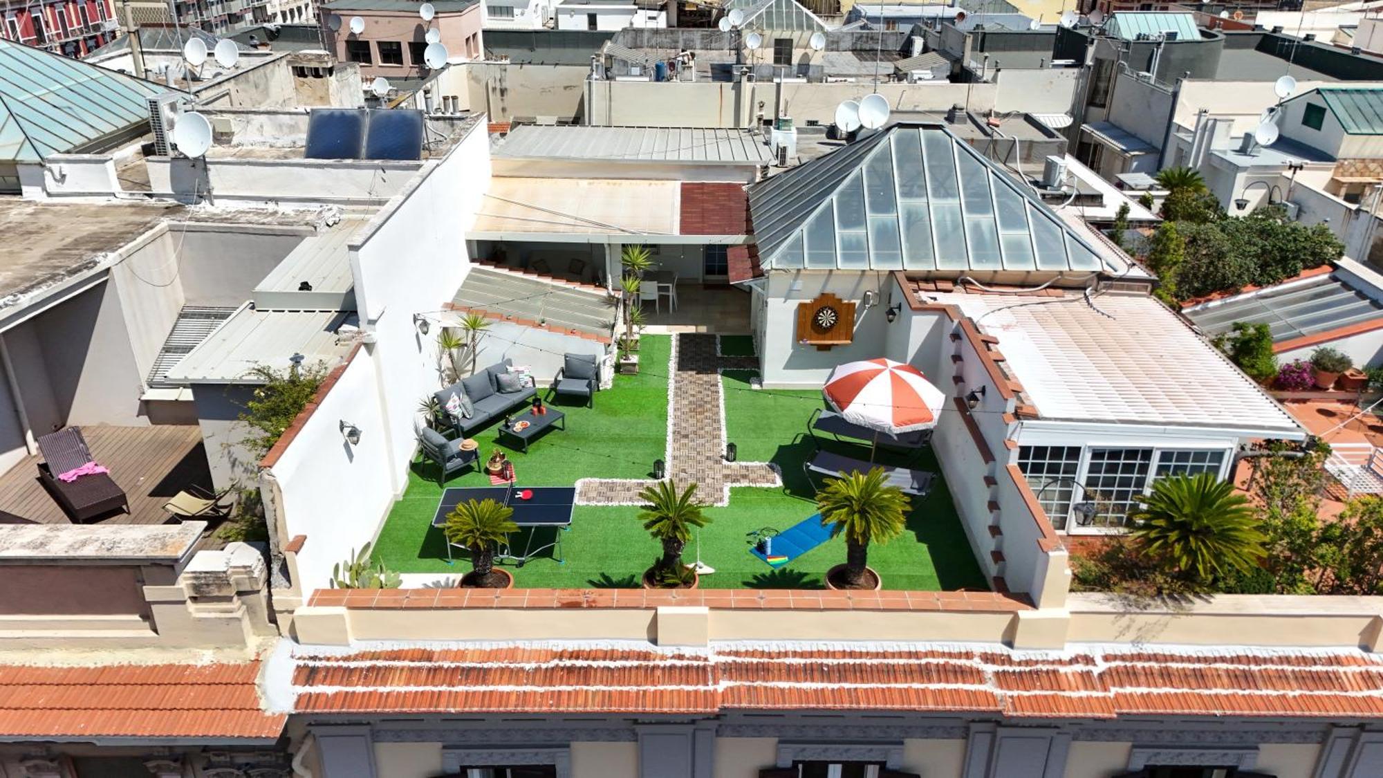 150mq Rooftop Paradise - Spacious Private Terrace Bari